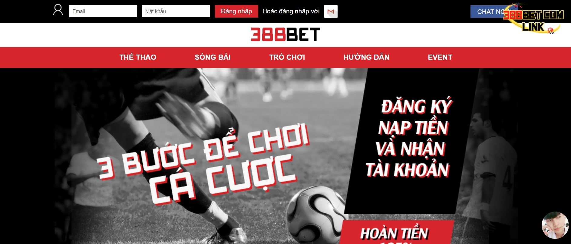 Đăng nhập tài khoản 388Bet để bắt đầu tham gia cá cược liên minh